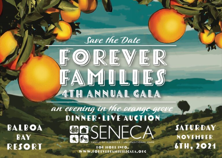 Seneca Save the Date 2021 Gala