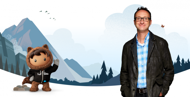 Former President Barack Obama with Salesforce CEO Marc Benioff at Dreamforce - IMA
