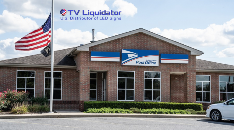 USPS LED Signs From TV Liquidator - IMA