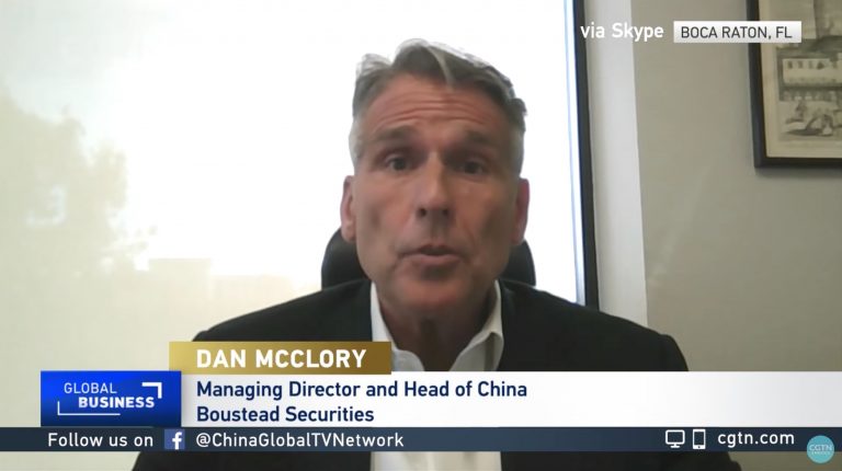 Managing Director and Head of China, Boustead Securities about the U.S. economy - IMA